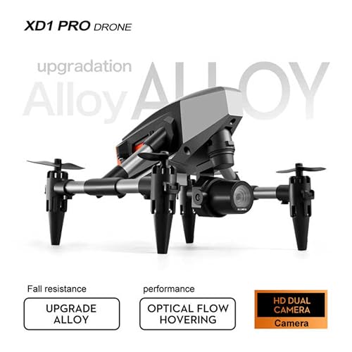 Image of XD1 Mini Drone with HD Dual Camera, Optical Flow Positioning, and Obstacle Avoidance - Foldable RC Quadcopter for Aerial Photography