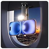 vuelos avion baratos mexico LISEN Soporte para teléfono de avión con luz manos libres para asiento de avión, artículos esenciales de viaje para vuelos largos, artículos esenciales esenciales para el aburrimiento, buster espera, accesorios de viaje para mujeres y hombres