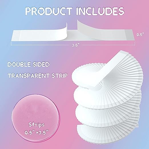 Fashion Tape for Clothes Tape and Body Tape Invisible Double sided Body Tape Fabric and Skin Friendly Strong Adhesive for Clothes (36)
