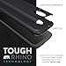TUDIA DualShield Designed for Moto Z2 Force Case, [Merge] Dual Layer Slim Hard Matte Back Heavy Duty Case for Motorola Moto Z2 Force (Matte Black)