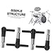 Parliky Drum Key Tuner with Sleeve Shape Drum Tuning Tool for Beginners Professionals Essential Snare Drum Accessory for Precise Instrument