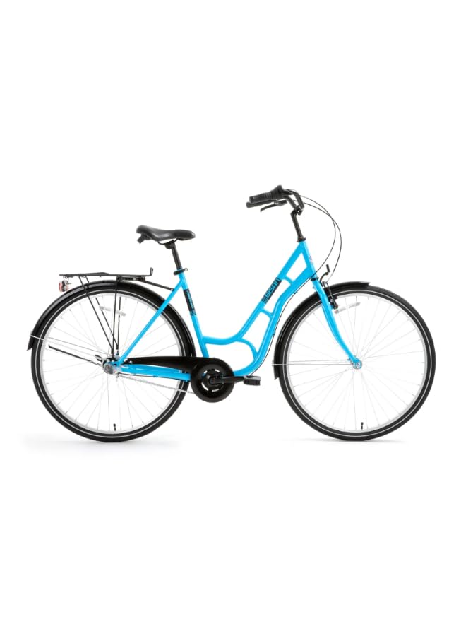 Bisan Ambıance Kadın Şehir Bisikleti 51Cm V 28 Jant 3 Vites Mavi Siyah