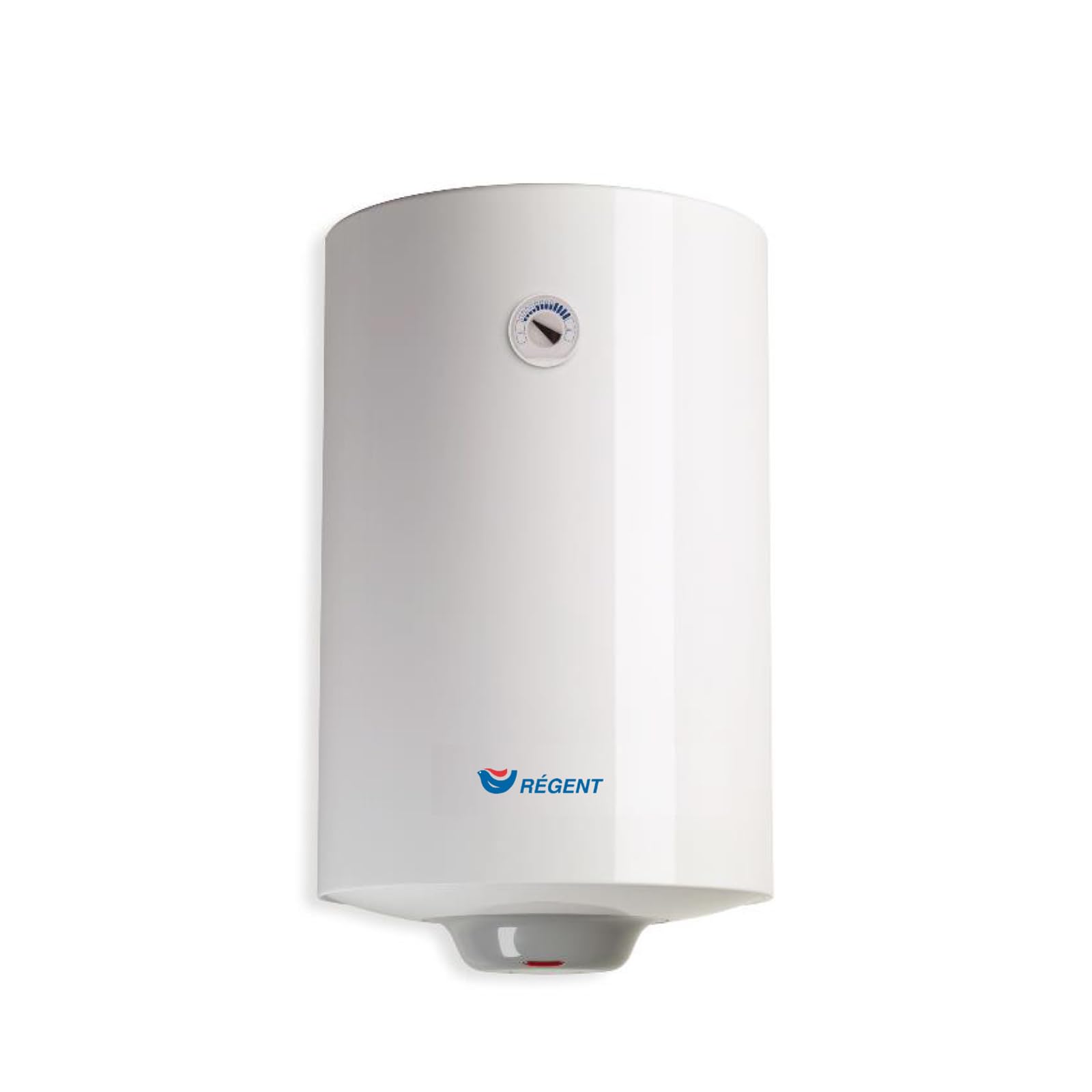 Regent - Termo Eléctrico 80 Litros, Calentador de Agua Eléctrico Vertical Seguro Duradero con Luz Piloto, 48x45x77.8 cm - Calentadores Fabricados para Instalación en España - Eficiencia C Rango (A+/​F)