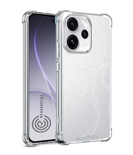 Image of KAPAVER Essential Back Cover Case Compatible with Oppo Reno 15 Pro Mini (PC+TPU) - (Clear)