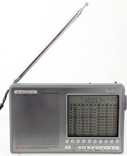 Kaito KA1103 Worldband Radio (Dark Gray)