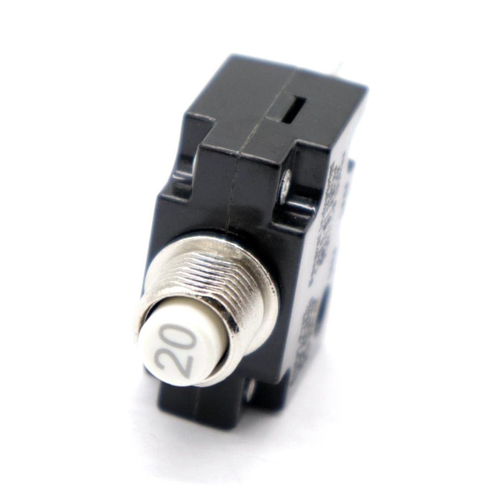 ATORSE® 20 Amp Push Button Resettable Terminal Circuit Breaker Panel Mount 12V-24V-image-33