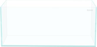 29.5 Gallon Rimless Aquarium, Ultra Clear Low Iron Long Fish Tank, L27.6×W15.8×H15.8 Glass Thickness 10mm with EVA Foam Leveling Mat