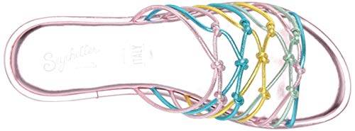 Seychelles Women's Flat Sandal, Rainbow, 7.5 #TOP29