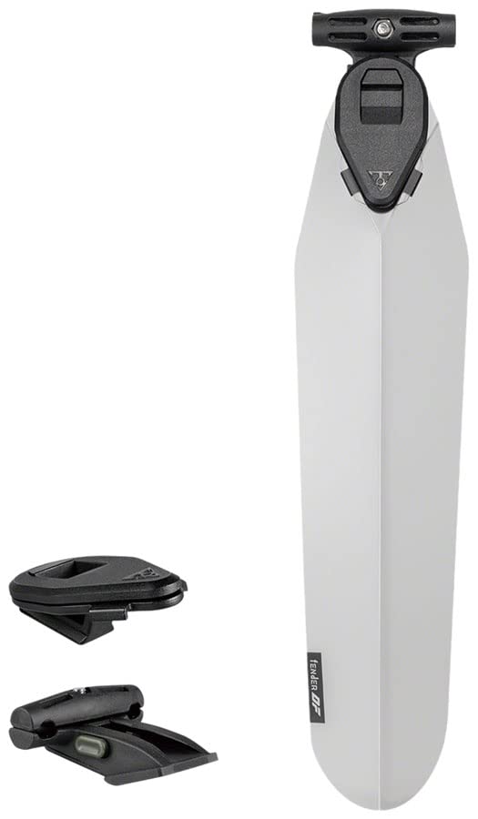 Guardabarros Topeak FlashFender DF transparente para sillín de bicicleta de montaña 1