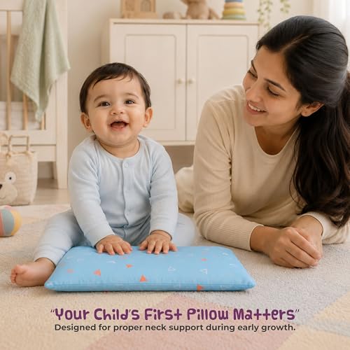 Image of Memory Foam Pillow for Kids - 1-5 Years