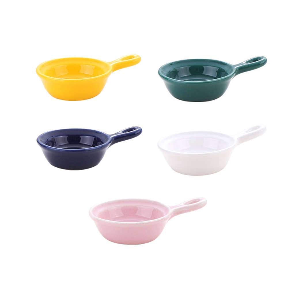 Bols à soupe en chine plat céramique avec poignée pour four