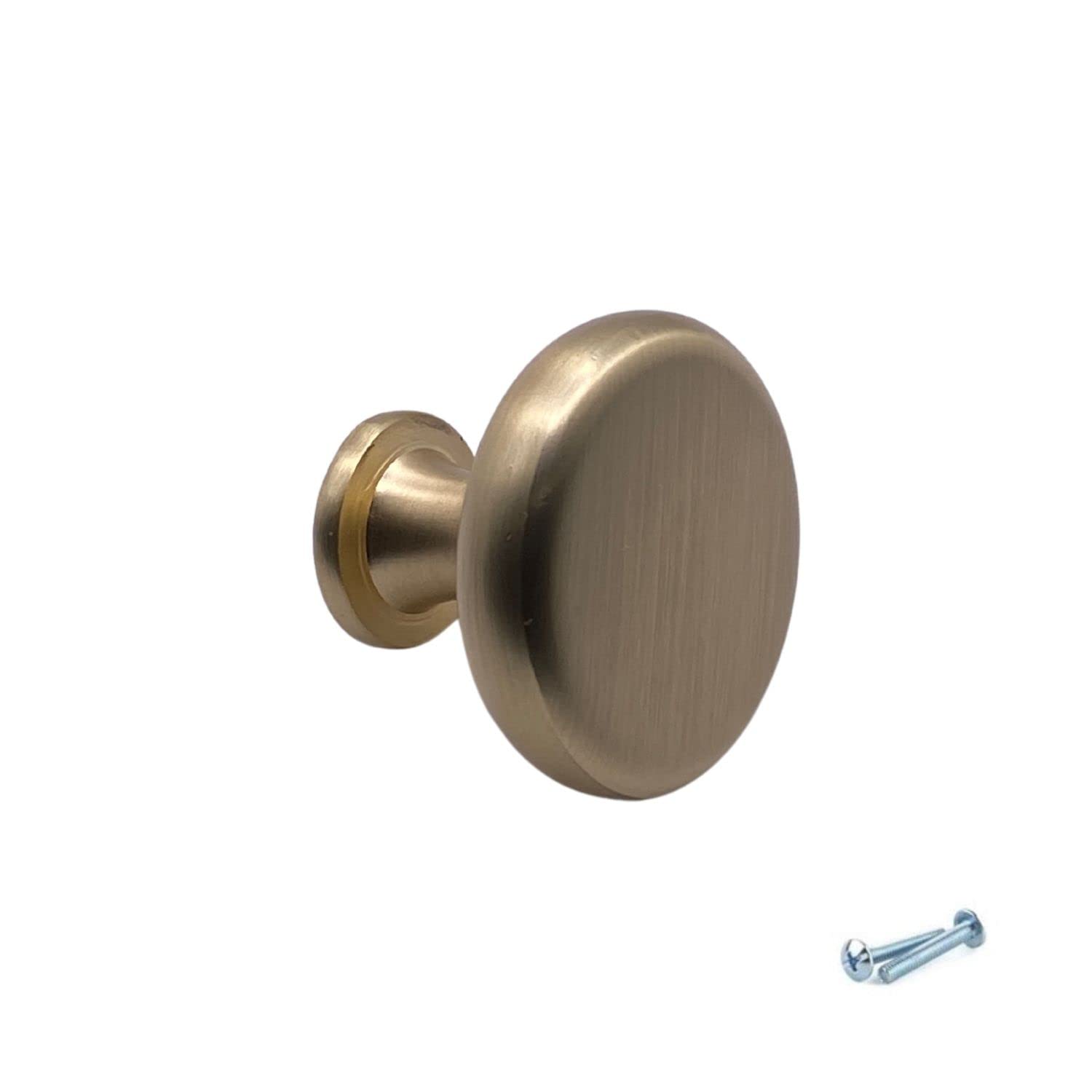 M4tec Brass Brushed Bedroom Furniture Door Handles Pull Handles Interior Kitchen Cupboard Door Handles, Cabinets Handles, And Wardrobe Door Knobs – Vd5 Series 33Mm