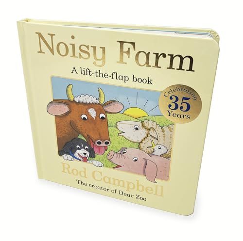 Image of Noisy Farm: 35th Anniversary Edition: A lift-the-flap book from the creator of Dear Zoo (Dear Zoo and Friends)