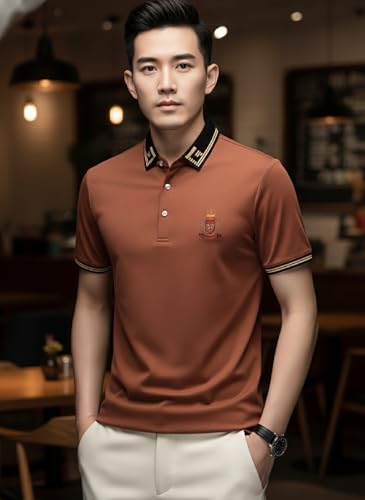 Image of Lymio Polo T Shirt for Men || T Shirt for Man || Collar T-Shirts Style Men (Packs Also Available) (109-112)