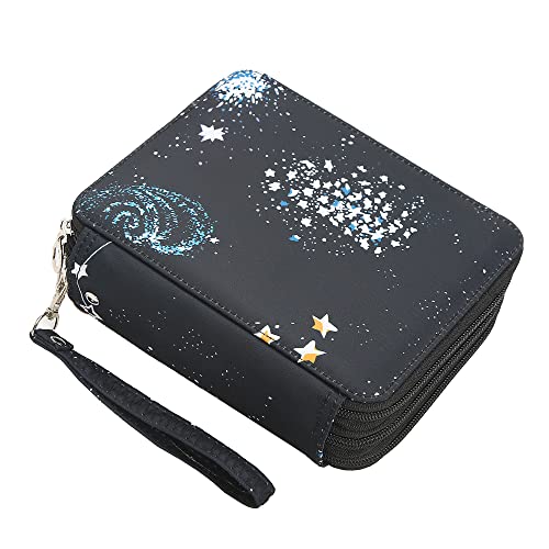 Image of 72 Slots Pencil Case Organizer w /Removal Handle Strap