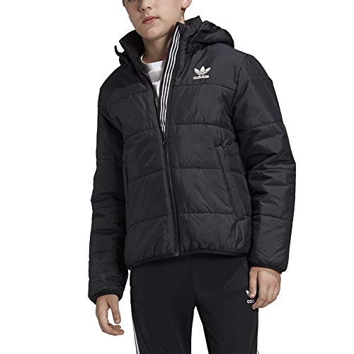 Adidas ED7821, Giacca Bambino, Black/White