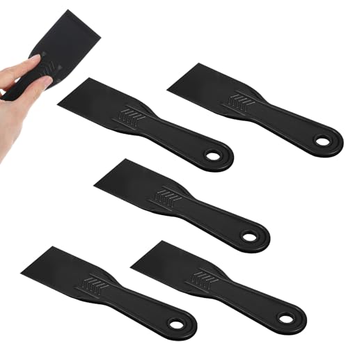 6 Pack Plastic Putty Knife Paint Scraper Tools