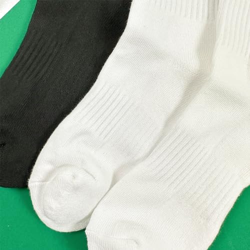 7DAYSSOCKS Women's Crew Tennis Socks (Multi-Pack) - Court-Ready Performance, Cushioned Comfort, Moisture-Wicking3