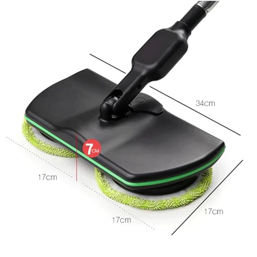 DFANCE Cordless Electric Floor Mop, Scrubber and Polisher Machine, Spinning Cleaner Vacuum, Electric Mops for Home Cleaning, Floor Buffer Polisher with Replacement Pad - Image 7