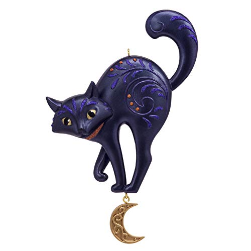 Hallmark Halloween Ornament 2019 Bewitching Black Cat