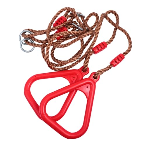 Gogogmee Indoor Swing for Boys and Girls Pod Swing Ring Handshake Climbing Ring Play Equipment Random Style