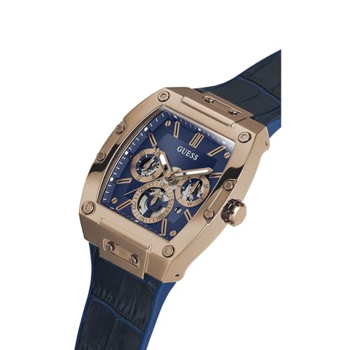 Image of Guess Men's GW0G Series| Analog Trend Watch| Polycarbonate Case| Silicone Bracelet | 50M Water Resistance