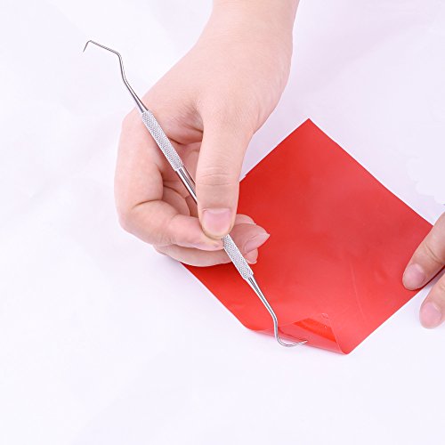 10 Pieces Craft Vinyl Weeding Tools Stainless Steel Precision Craft Basic Set Craft Vinyl Tools for Weeding Vinyl, HTV, Lettering