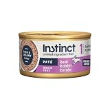 Instinct Limited Ingredient Diet, Natural Wet Cat Food, Grain Free Recipe - Real Rabbit, 3 Ounce (Pack of 24)