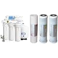 APEC Water Systems Ultimate RO-Hi Supreme Certified High Output Fast Flow Ultra Safe Reverse Osmosis Drinking Water Filter System (90 GPD) and Replacement Filter Set
