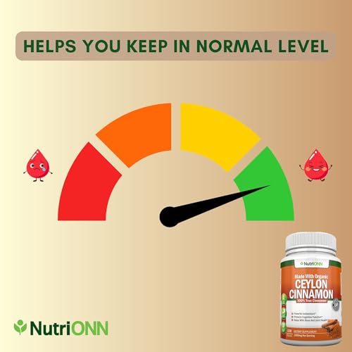 NutriONN Organic Ceylon Cinnamon Capsules