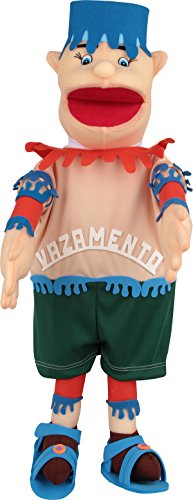 Livro Fantoches Cuidando da Agua Caixa Papel Carlu Brinquedos