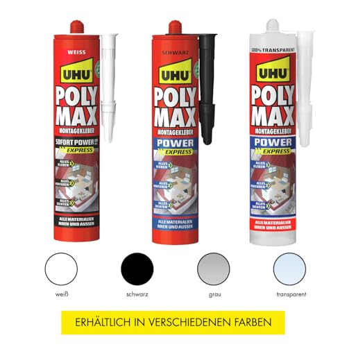 Uhu Poly Max Express Cartucho 425g Negro miniatura 7