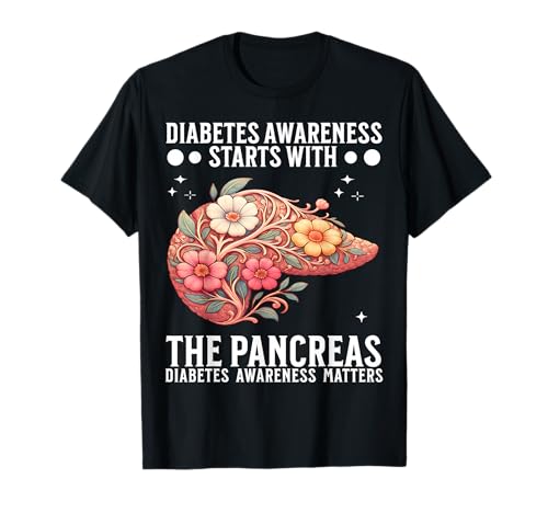 Diabetes Awareness Month Pancreatic Gifts for Diabetes Camiseta