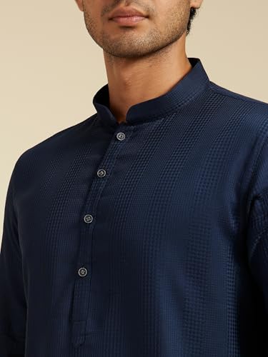Image of DIWAS BY MANYAVAR Men's Cotton Textured Kurta (1pc)