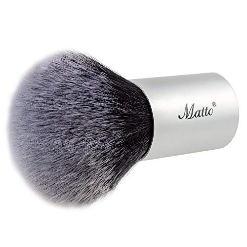 Matto Kabuki Brush for Powder Mineral Foundation Blending Blush Buffing Makeup Brush 1 Piece