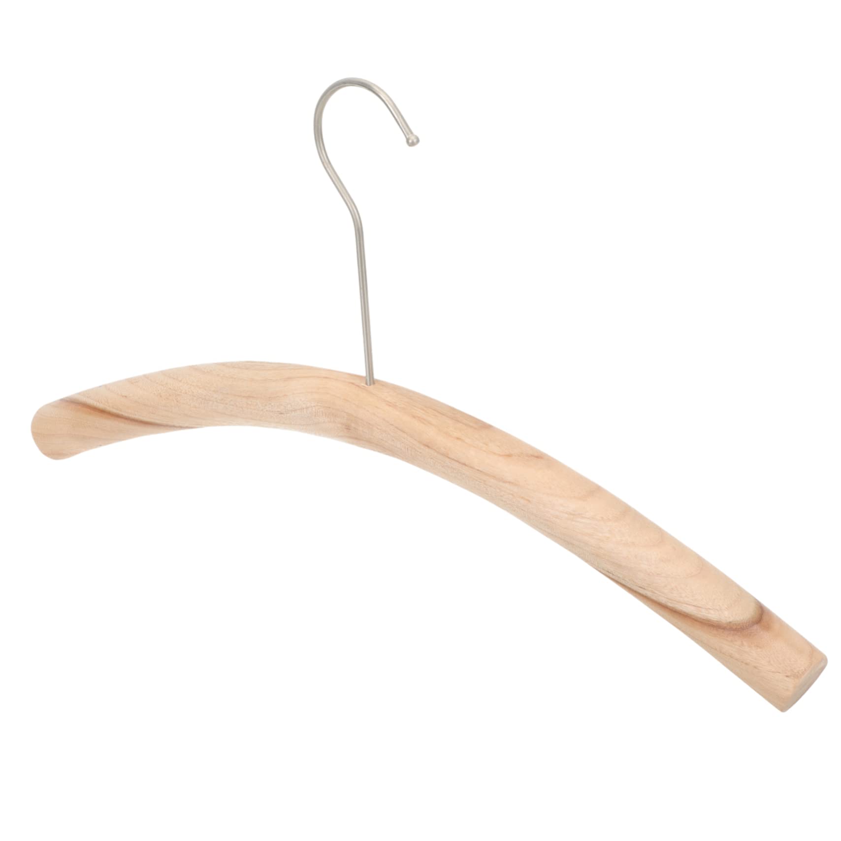 Ciieeo Wooden Clothes Hanger Sturdy Simple Design for Clothes Drying Rack for Garden Farmhouse Decor for Skirts Coats Sweaters Premium Quality Storage