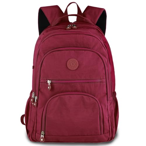 Waterproof Casual Daypacks Superbreak Backpack 24L Laptop Backpack for Women & Men Fits Tourism Business (Purple)