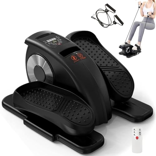 Under Desk Elliptical, Electric Elliptical Exercise Machine, Compact Elliptical Exercise Machine, Quiet Under Desk Bike, Mini Stepper Exerciser, Pedal Exerciseur, Office Leg Exercise Machine