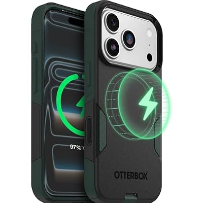OtterBox iPhone 17 Pro – Commuter Series Slim MagSafe Case - Forest Night