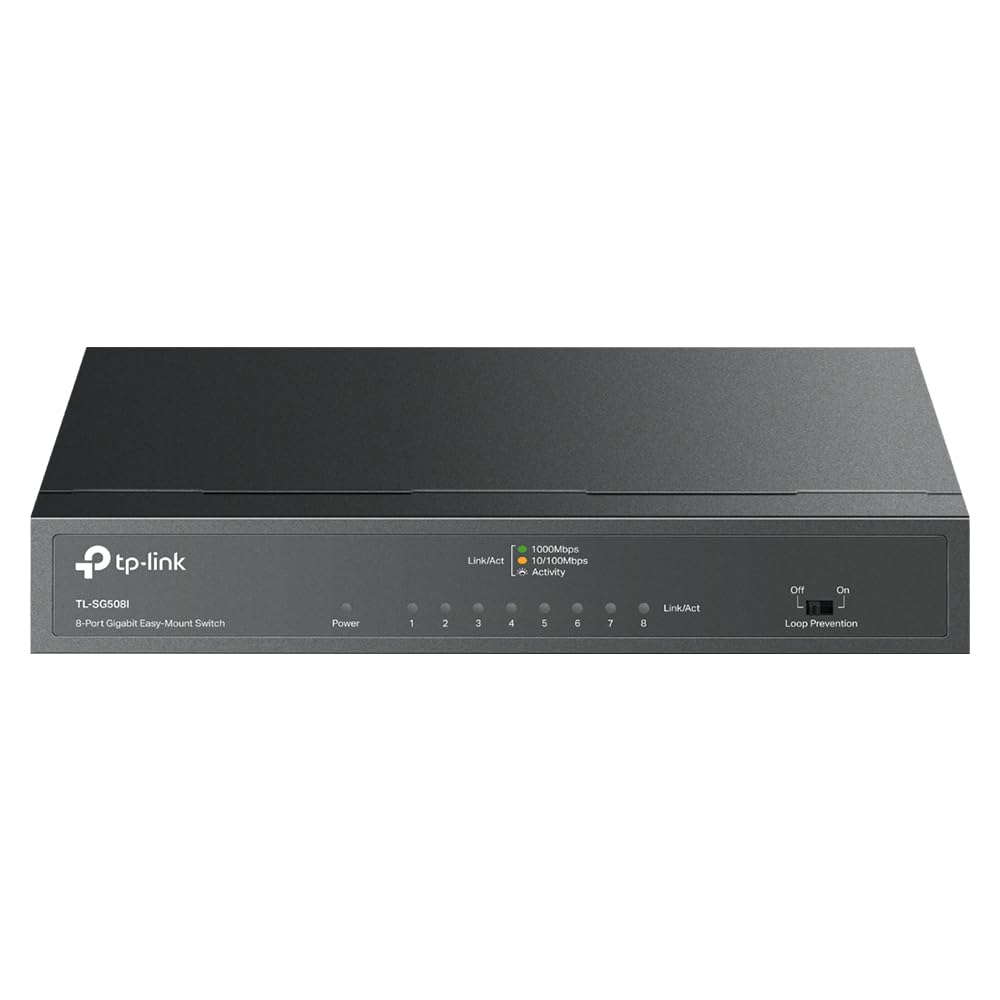 Amazon | TP-Link スイッチングハブ 8ポート 金属筐体 電源内蔵