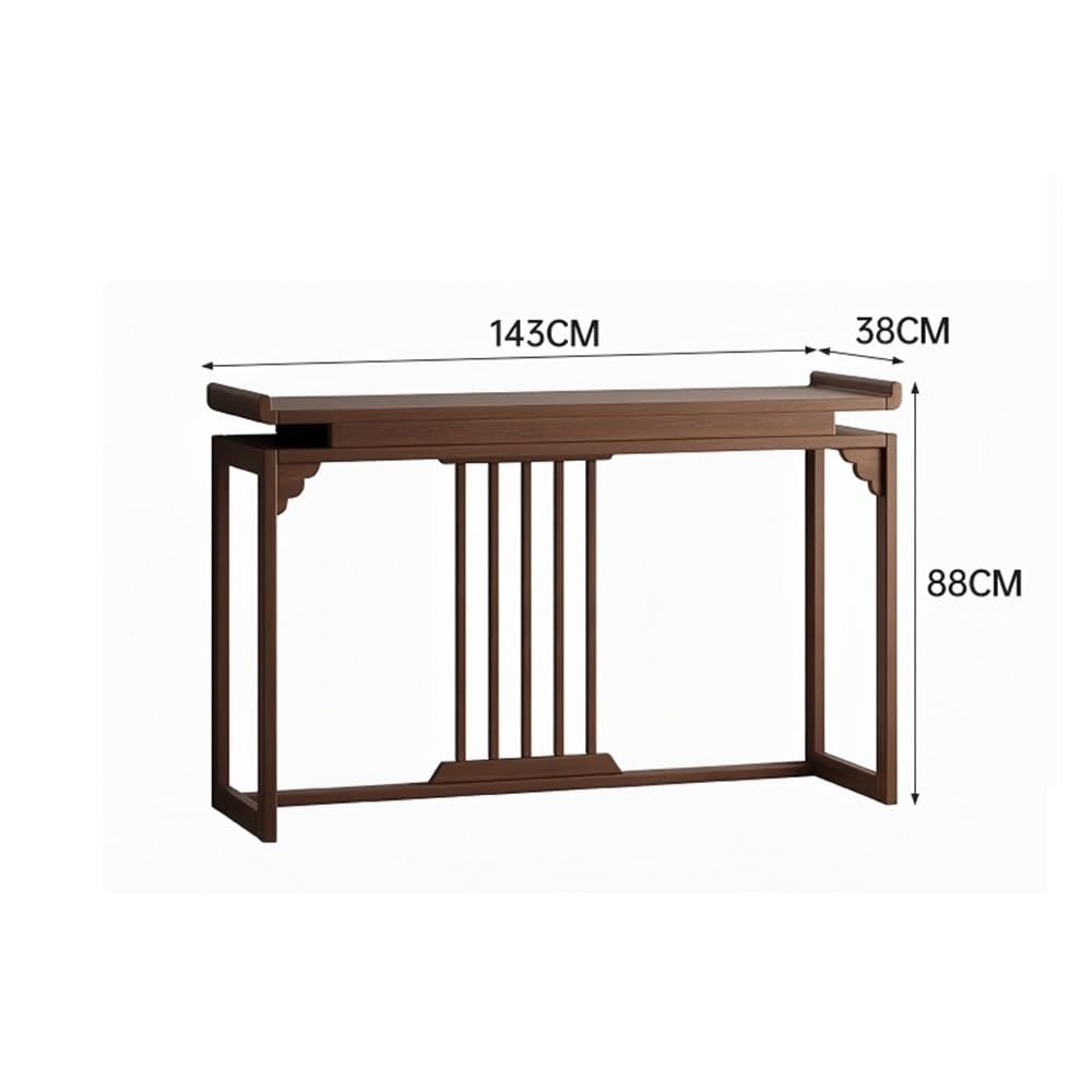 Tavola d'altare Cinese Tavolo consolle in Legno Credenza da Altare in Stile Zen(Grande)