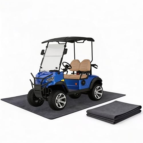 GENOUR Golf Cart Garage Floor Mat 110inch x 59inch