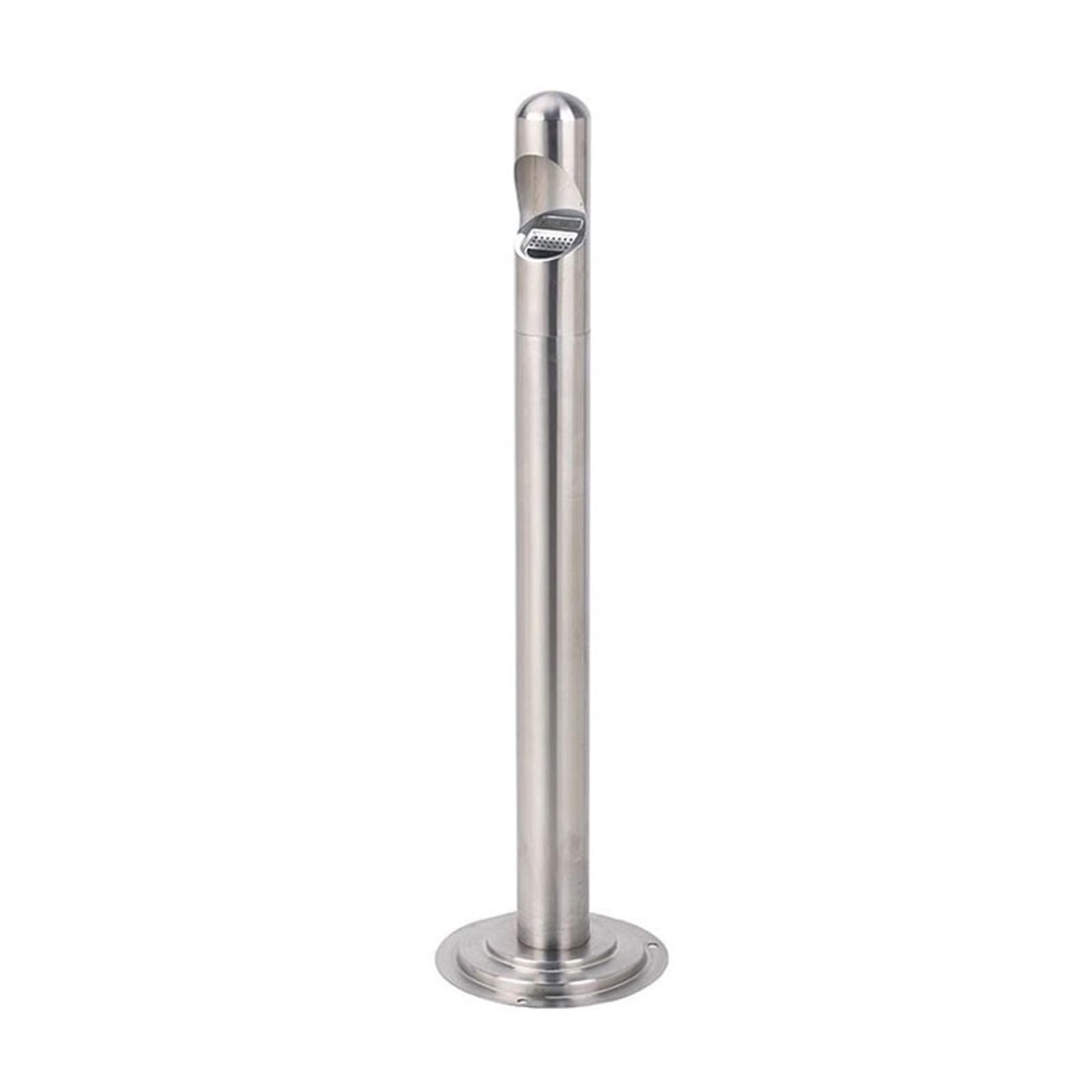 Stand ashtray Outdoor Vertical Rainproof Cigarette Butt Column, Can Be Fixed Public Places Ash Pillar Pillar