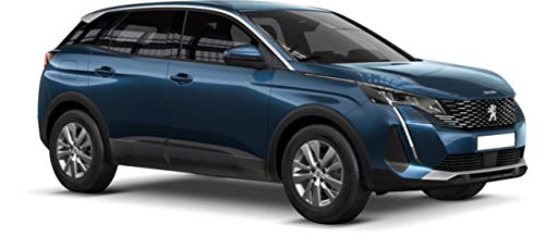 Vloermatten voor Peugeot 5008 II vanaf 2016, precies passend, antislip, hakbeschermers van versterkt rubber, bevestigingsknoppen