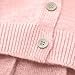 Cardigan Sweater School Uniform for Girls Bow Knot Cardigan Pleate Skirt Kids Button Long Sleeve Knit Dress Outfits Pink
