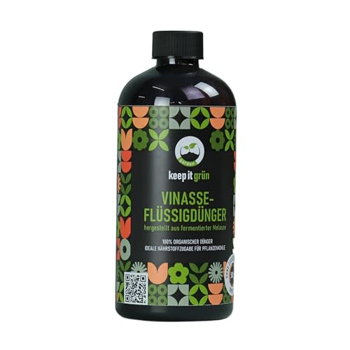 keep it grün Bio Flüssigdünger (500g) aus Vinasse (organisch)