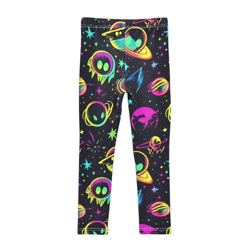 Neon Planet Girls Leggings Soft Stretch Workout Yoga Dance Pants for Kids Casual Tights2