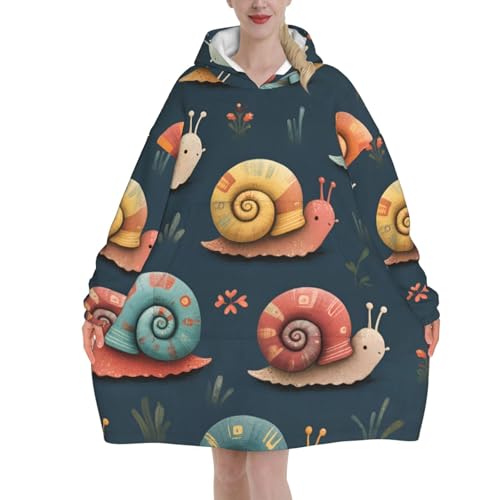 Couverture à capuche oversize en peluche contre le froid pour rester bien au chaud à l'intérieur