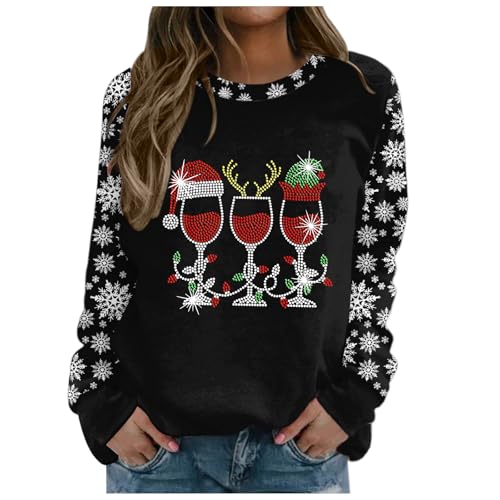 Sweat Noël femme coupe ample XXL pour un confort d'hiver total