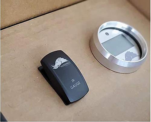 Razorback Technology 3.1 Dimmable Infrared Belt Temp Gauge 15ft Red